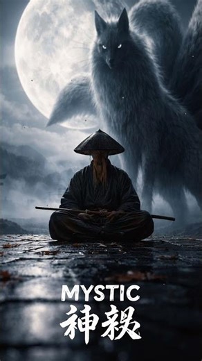 Mystic 神秘 🦊 The Samurai and the Spirit Fox | Hidden Wisdom #Shorts