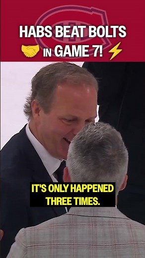 Habs ZAP the Bolts in GAME 7! ⚡