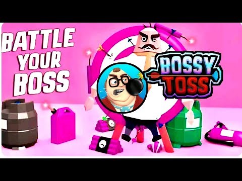 Bossy Toss 🧑‍✈️💂 Gameplay Walkthrough Android, ios all Levels