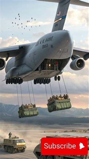 US Largest Military Plane in Action During Intense Flight Operations 💥✈️