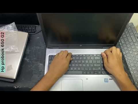 Hp probook 650 G2 keyboard replacement. How to change hp probook 650 g2 keyboard.#laptop#hp#keyboard