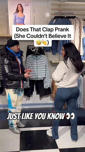 Does That Clap Prank? (She Couldn't Believe It!) 🤣👏