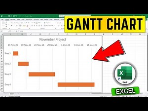 How to Make Gantt Chart in Excel