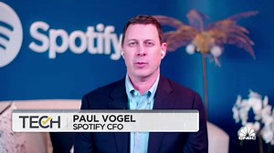 Watch CNBC's full interview with Spotify CFO Paul Vogel