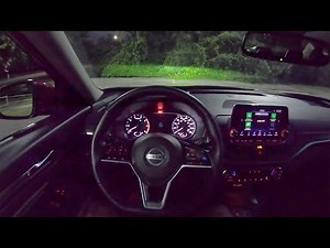 2020 Nissan Altima 2.0 Platinum FWD VC-Turbo - POV Night Drive (Binaural Audio)