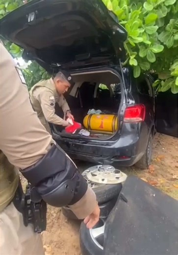 Parte 2 polícia em revista ao carro #policia #pmba #police