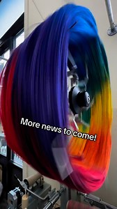 Do you like rainbow yarn? Be sure to share, like, and follow for news on how you can get some! #knitting #crochet | Yarn Dragon