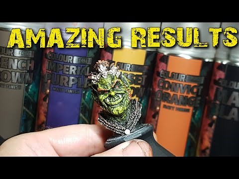 I Try Out The Slapchop Painting Technique On Different Colored Primers