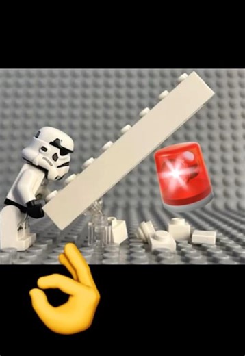 Crushed minifigure #shorts #animation #legostopmotion