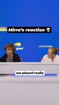 Mirra Andreeva FINALLY gets the play mixed doubles with her crush ❤️ #tennis #tennisnews