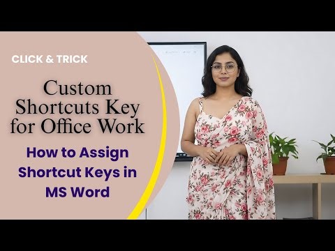 MS Word Shortcut Keys Kaise Banaye | Custom Shortcuts for Office Work