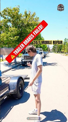 Utility Trailer Brakes Not Working? Roadline Fixed on Site!