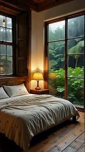 Rainy Day Piano • Peaceful Ambience for Rest & Relaxation #RelaxingSounds