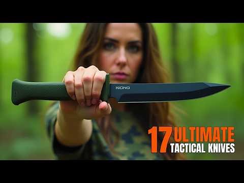 17 Ultimate Military Tactical Knives for Survival and Self Defense