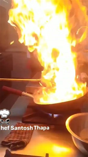 wok set time 🫕❣️🇳🇵🔪🫀#cheflife #foodblogger #indian #chinesefood #virel #shorts