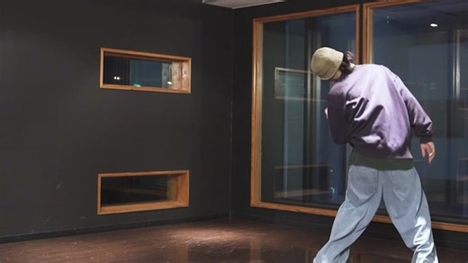 Hiphop基本功入门:NECK ROLL WITH STEP