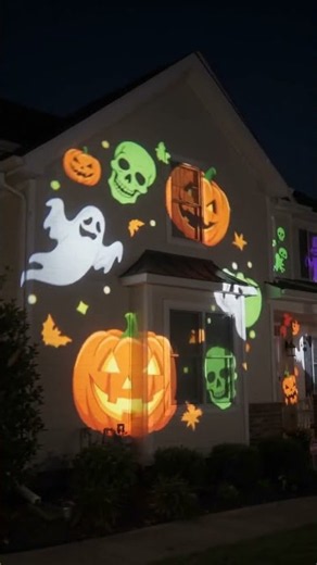 Halloween Projector Lights | Outdoor Spooky House Decorations