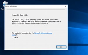 如果在不同的Windows版本上运行不同的Winver版本会发生什么情况？