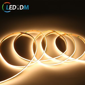 [Hot Item] Factory Direct 12 24 Volt Cuttable 1000mm 4mm 5mm COB LED Tape Strip Light (ETL CE RoHS)