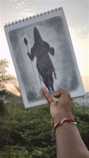 drawing with graphite powder 🤗#shortsvideo #ytshorts #video