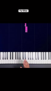 Fur Elise on piano easy tutorial #pianosoin #pianotutorial | Piano Soin