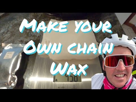 Chain Wax || How to Make Your Own in 4 Easy Steps || How to Wax a Chain || Waxed Chain Benefits