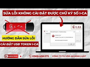 Sửa lỗi không cài đặt được chữ ký số I-CA (Cài đặt Token ICA bị lỗi)