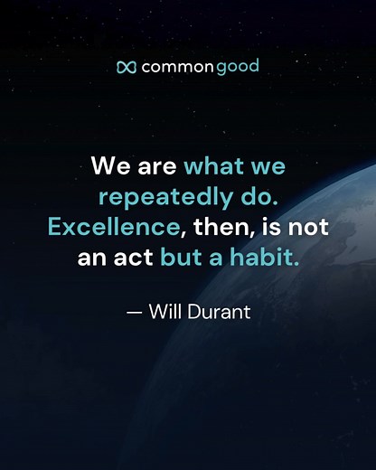 At Common Good, we believe excellence is created through intention,...
