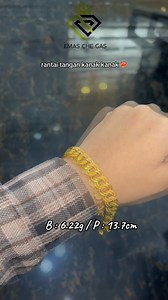 simple tapi classy untuk anak kecil awak ✨🌸 #emaschegasjelawat #emas916viral #emas | Kedai Emas CHE GAS