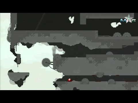 Super Meat Boy Walkthrough - The End Dr. Fetus Boss Fight