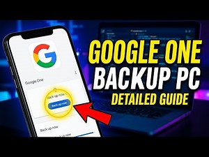 How to backup Android using Google One on PC - Detailed Guide
