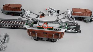 乐高 鳄鱼机车 Crocodile Locomotive （10277）加载动力部分详解