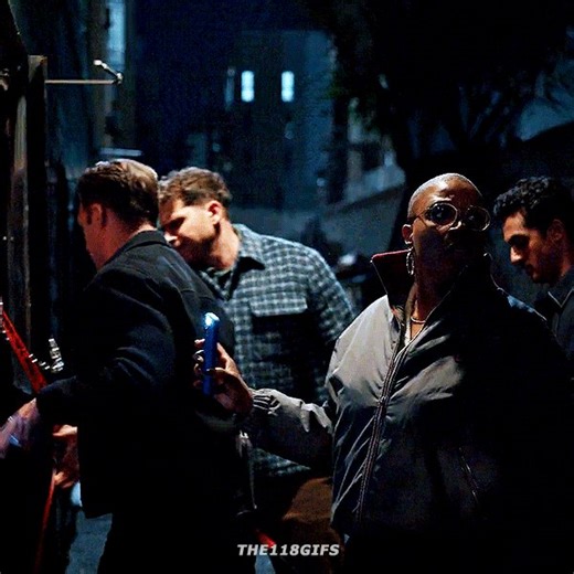 one of my favorite pieces of eddie lore is that he's always more than happy to be first at the scene of the crime. he's happy to trespass and illegaly change a tire. he has a silver star and always uses it as an excuse to be gay do crime and i think that's beautiful