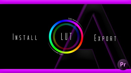 【Premiere Pro】LUT（.cube,.look）のインストール方法と書き出し方法