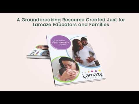 Lamaze Guidebook helping parents navigate pregnancy, childbirth and caring for their newborn.