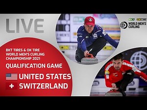 United States v Switzerland - 3v6 Qualification Game - World Men's Curling Championship 2021