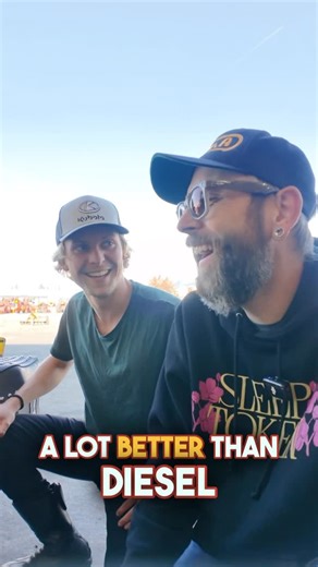 Kristofer Adams on Instagram: "Yesterday we got a visitor at the shop. I was so inspired by not only this project combining a @harleydavidson and a @kubotausa diesel engine converted to bio fuel custom build, but the excitement that @alexjennison has for the project. Drop him a follow if you are interested in this journey! #journey #motorcycle #kubota #project"