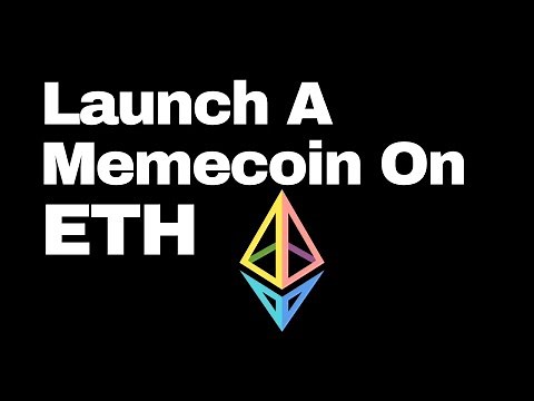How To Launch A Memecoin On Ethereum - How To Deploy A Token On ETH And Add LP