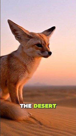 Fennec Fox 🦊: The Desert Animal With Giant Ears
