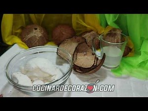 Cepillados de Coco, helados deliciosos y 😋 super fácil de realizar.