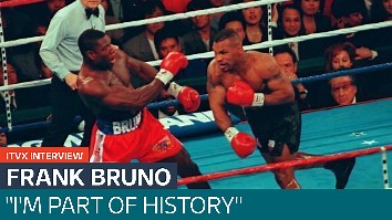 'I'm part of history': Boxing legend Frank Bruno helping thousands exercise for better mental health - Latest From ITV News