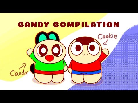 Candy & Cookie Compilation #1 (Animation Meme) 4K 60FPS