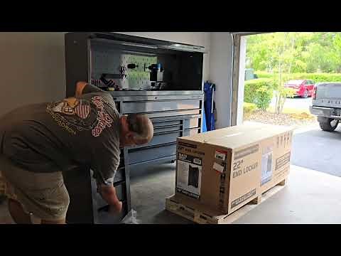 US General Series 3 Tool Box 2 huge Upgrades, 22 inch End Locker & 15 in End Cabinet Harbor Freight