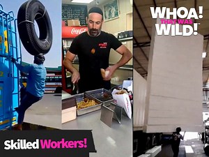 Workers with the craziest on-the-job skills! | Newsflare