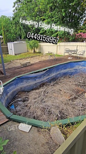 Pool Removal That Adds Value. Trust Leading Edge Retaining. ✨ ​Your backyard space is precious. Don't let an unused, aging pool drain your time and money. ​Leading Edge Retaining doesn't just remove pools—we restore and prepare your land for its next life. We provide the "leading edge" of service, ensuring a perfectly graded, ready-to-use area for whatever you envision: a patio, a garden, or a lush lawn. ​Why Choose Leading Edge Retaining? ​Financial Savings: Eliminate maintenance, chemical, and