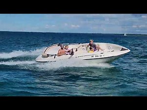 2000 Sugar Sand Tango having funin choppy water.