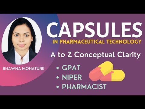 Capsule | Pharmaminds | GPAT | NIPER | DI | PHARMACIST