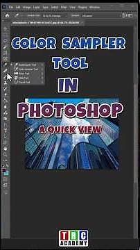 COLOR SAMPLER TOOL IN PHOTOSHOP