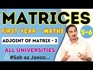MATRICES | S-6 | RANK OF MATRIX | ENGINEERING FIRST YEAR | ENGINEERING MATHS | SAURABH DAHIVADKAR