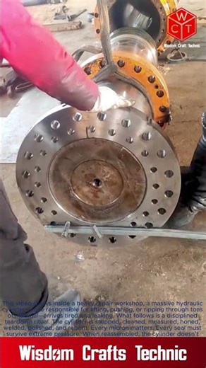 Restoring HUGE Hydraulic Cylinders: The Expert Repair Process